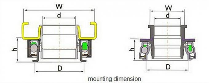 Cuscinetti automatici del rilascio dei pezzi di ricambio TK55-1BU3 per il cuscinetto Frizione-Compatibile di MAZDA 0